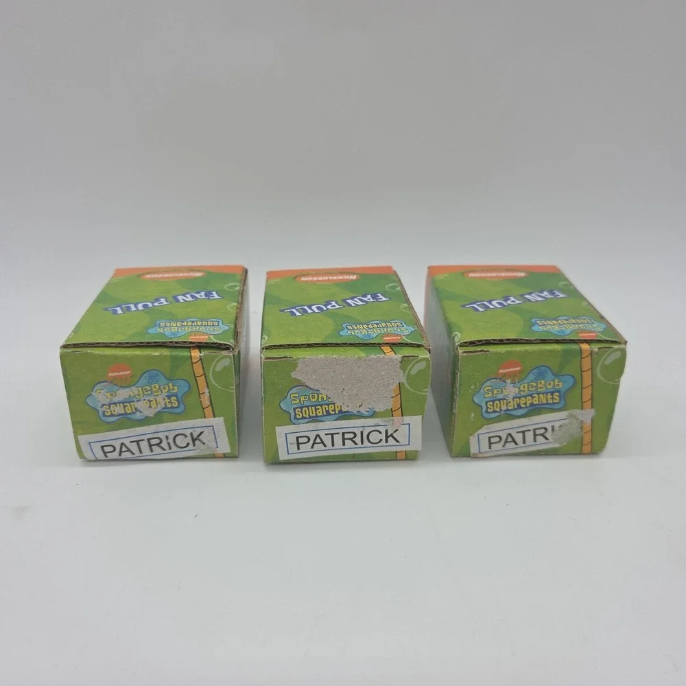 NEW Lot Of 3 Spongebob Squarepants PATRICK STAR Ceiling Fan and Light Pull